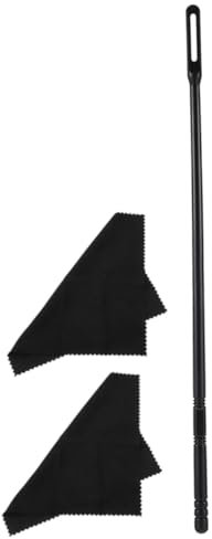 COSMEVIVI Flötenreinigungsstab Aus Kunststoff Für Piccoloflöten Innenreinigungstuch Zum Schutz Und Pflege Von Blasinstrumenten Praktisches Reinigungsset Für Flöten