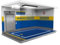 Parking Garage Scène Modèle Miniature Scène de modèle de garage de parking 1:18 1 espace de stationnement avec lumière et jouet en acrylique, modèle de voiture en alliage, stockage en acrylique, ornem