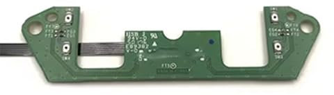 Pagaies de réparation sur circuit arrière avec câble ruban pour manette Xbox One Elite