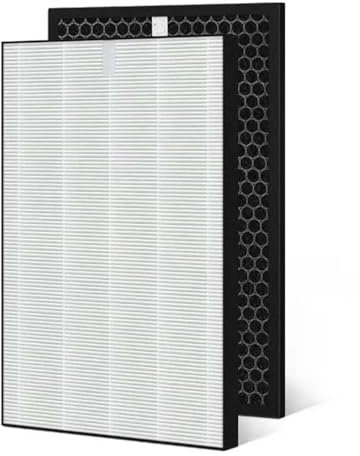 Reemplazo De Filtro HEPA H14, Filtro Desodorizante De Carbón Activo HEPA FZ-K50HFU FZ-K50DFU, Compatible Con Purificadores De Aire Sharp FP-K50U