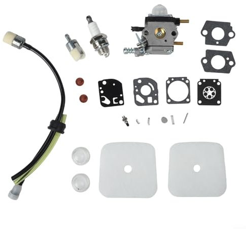 Besttoolifes Kit carburateur à deux temps pour motoculteurs Mantis 7222, 7225 7230 7234, motoculteurs C1U-K54A, numéro d'article 12520013123, pièces de rechange de moteur
