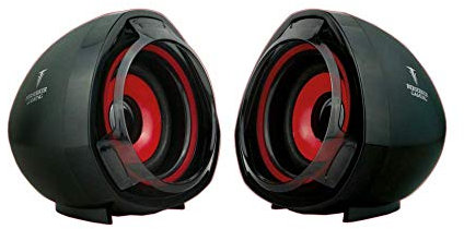 Berserker Gaming Hauts-Parleurs Hati Gaming 2.0 - rouge et noir