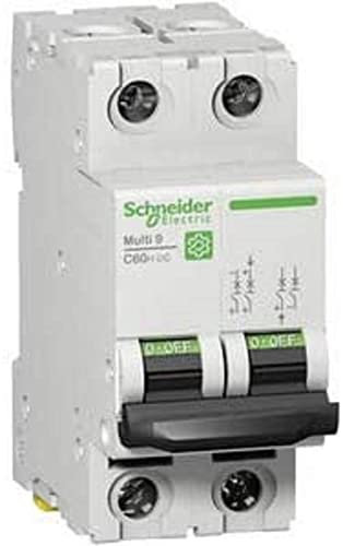 Schneider M9U21225 Multi 9 OEM LS-Schalter C60H-DC 2-polig 25A C-Char. 500V-DC UL1077