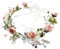 Brikuinr Rose Halo Flower Wreath Crown Floral Hair Garland Headpiece with Ribbon Boho Festival Wedding Pink, One Size