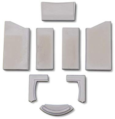 Feuerraumauskleidung für Austroflamm Tower Xtra Kaminöfen - Keramott - 8-teilig