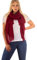 DOLCE ABBRACCIO by RiemTEX Damen Schal FUNKY STYLE Halstuch Bandana Geschenke für Frauen Stola XXL Tuch Kopftuch Tücher Motorrad Halstuch Multifunktionstuch Pashmina Schal (Bordeaux)