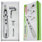 Coriver 5-in-1-Akupunkturstift, elektronischer Meridian-Massagestift Energy Pen, Body Heal Massagetherapie-Instrument Schmerzlinderungs-Massagewerkzeug mit 5 Massageköpfen