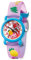 Herzengel Mädchen Analog Quarz Uhr mit Kunststoff Armband HEWA-Flamingo