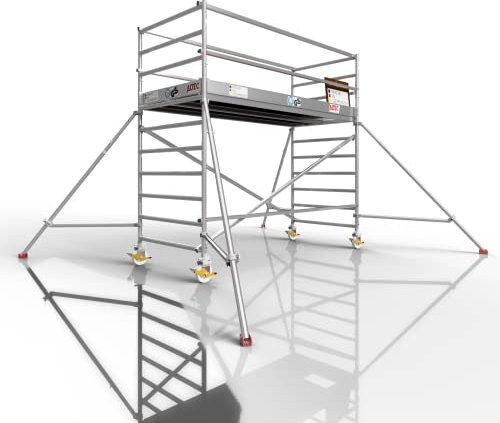 ALTEC AluLight® 2.0 400 XXL | AH 4 m | Breite 135 cm | Länge 3,0 m | Profigerüst | Baugerüst