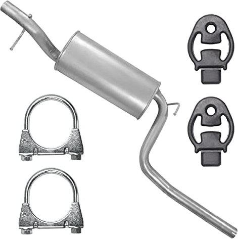 Mitteltopf Auspuff Mittelschalldämpfer für Ford Focus 1 I MK1 1.6i
