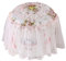 2 Pcs Printed Lace Dust Cover for Pressure Cooker Round Cloth Cover for Rice Cooker Home Decorative Rice Cooker Accessories Pink
