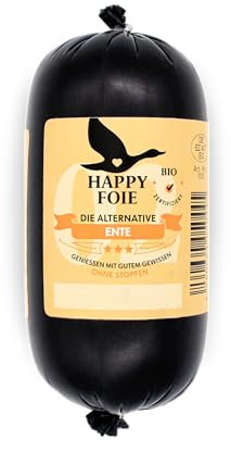 Happy Foie - Inspiriert von Foie Gras - Ohne Stopfen - Rolle (250g, Ente)