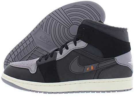 Nike Air Jordan 1 Mid (GS) - Scarpe da basket da donna, 45 EU