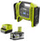 Ryobi Pack gonfleur compresseur 18V R18MI-0-1 batterie 5.0Ah - 1 chargeur rapide RC18120-150