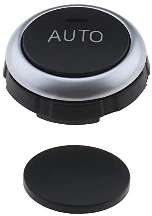 VGOL Temperaturschalterknopf Ersatz 61319393931 Kompatibel mit BMW 5er F07 F10 F11/ 6er F06 F12 F13/ 7er F01 F02 Klimaanlagendrehknopf