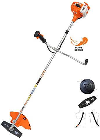 RURIS Rr240Bravo, Débroussailleuse Thermique, Orange, 1 CV