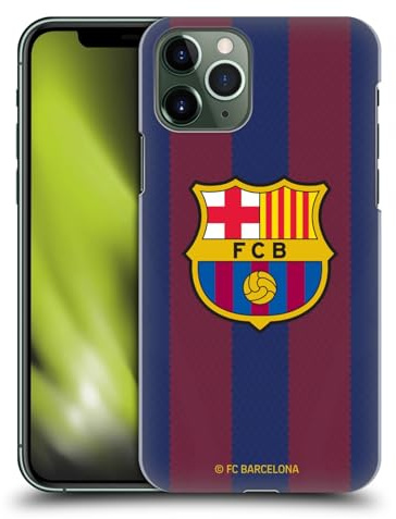 Head Case Designs Offizielle FC Barcelona Home 2023/24 Wappen-Set Harte Rueckseiten Handyhülle Hülle Huelle kompatibel mit Apple iPhone 11 Pro