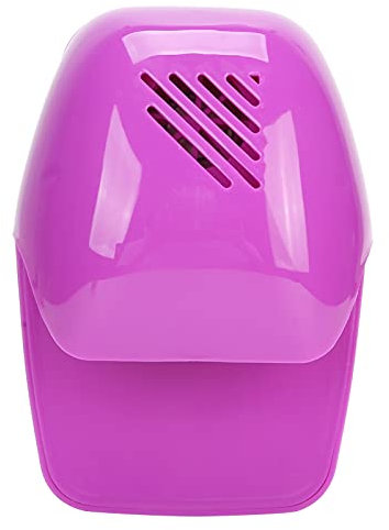 Secador de Ventilador de Uñas Profesional para el Hogar, Secador Rápido de Esmalte de Uñas con Ventilador de Refrigeración para Esmalte de Uñas Normal, Herramienta de Manicura Portátil(Púrpura)