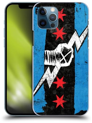 Head Case Designs Offizielle WWE Rückkehr cm Punk Harte Rueckseiten Handyhülle Hülle Huelle kompatibel mit Apple iPhone 12 / iPhone 12 Pro