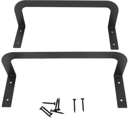 TOPINCN Lot de 2 Bouchons Coulissants pour Matelas, Barre de Retenue de Matelas en Métal pour Lits Réglables, Stabilisateurs de Matelas en Métal pour Cadre de Lit en Métal