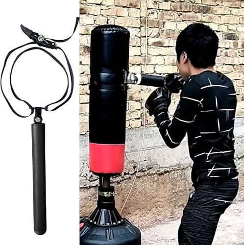 Elitix Wing Chun Dummy Freistehender Boxdummy zum Grappling, Trainings-Kampfsport-Dummys zum Üben von Kung-Fu, Taekwondo-Karate-Werkzeug für Sandsäcke
