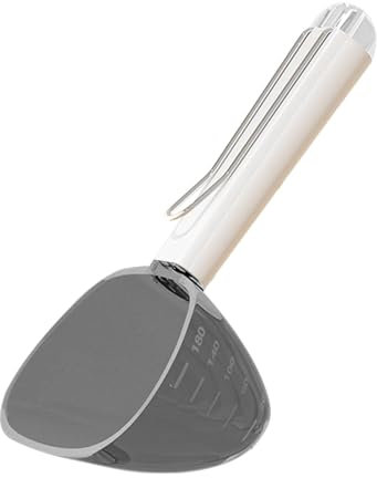 Generic Pelle à nourriture pour animaux de compagnie - Pelle multifonction pour chat - Avec poignée confortable - Bleu roi, blanc thé, orange clair, vert menthe - 1 pièce - 120 g - Matériau ABS