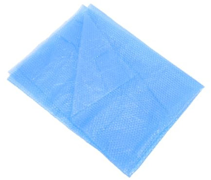 Milisten Square Pool Cover Pool Bubble Cover Rectangular Swimming Pool Floating Wrap Covers Bubble Inflatable Pool Cover Pool Bubble Protection Layer Reusable Pool Cover or Blue