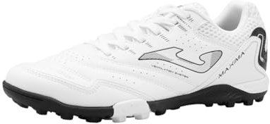 Joma Homme Maxima Turf Chaussure de Foot en Salle, Blanc, 47 EU