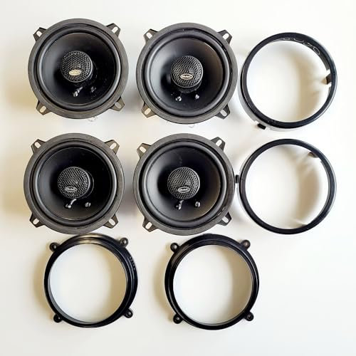Mac Audio Lautsprecher Einbauset passend für Volvo 850 Tür Vorne + Hinten inkl.Adapterring