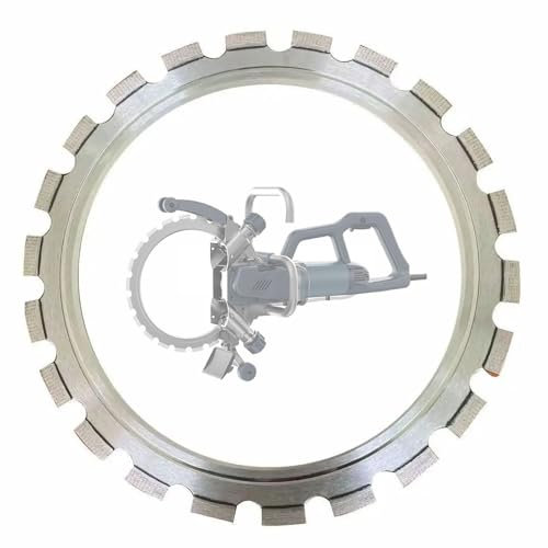 Lame De Scie Circulaire Spéciale pour Béton 370 Mm, Accessoires pour Scie Circulaire Toroïdale À Béton, Profondeur De Coupe 270 Mm, pour Béton Dur/armé