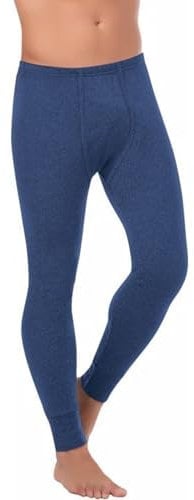 BestSale247 Herren Thermo Unterhose Lang Funktionsunterwäsche (Blau, XXL)