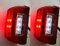 24/7Auto Paar 5 LED Weiß Nummernschild & Rot Heck Marker Lichter Lampen Rot/Weiß 12V/24V Lastwagen Fahrwerk Anhänger Wohnwagen Bus