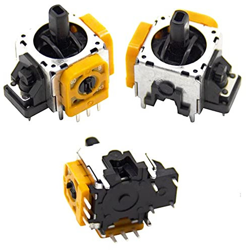 Joystick analogico di ricambio 3D per controller PS5, Dualsense, Sensore Stick Levetta di ricambio (2 Pezzi)