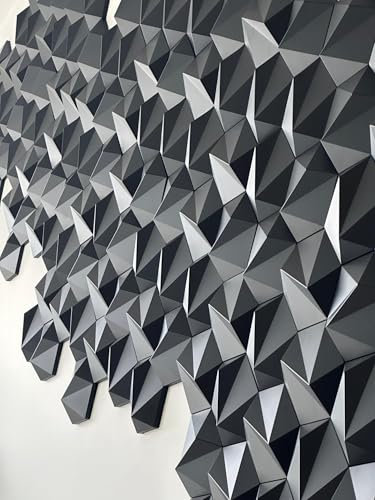 AS Country Stone® 3D Wandpaneele | 54 Stück - 1m² | Luxus Wandverkleidung für Innen & Außen | Elegante 3D Optik für stilvolle Wand Deko | Kratzfest, wasserbeständig & langlebig | Paneele Wand