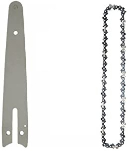 SORTZ 4/6/8/10 Inch 1/4 Chainsaw Chain GuidePortable Electric Saw Mini Chainsaw Logging Saw Blade Pruning Chain Saw Chain Accessories (Color : /, Size : 8-inch Set1(Small))
