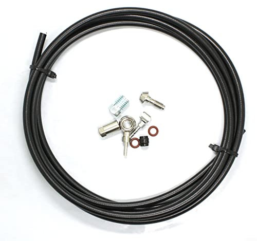DAZZLEEX Bremsölschlauch-Set, Bremsschlauch, Ölschlauch, passend für Oliven-Set, Ölnadel-Zubehör für MAGURA MT5, MT6, MT7, MT8