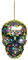 Weihnachtselement Windspiel Metall Auto Rückansicht für Weihnachten Handwerk Anhänger DIY Totenkopf Sammlung Dekoration & Aufhänger (F, One Size) Mini Weihnachtskugeln