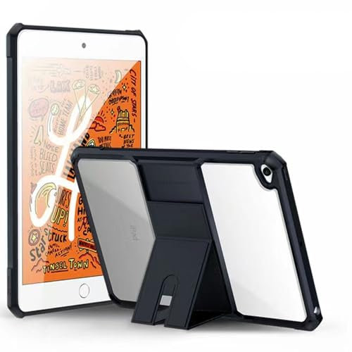 TECHGEAR Coque rigide pour Apple iPad Mini 5 / Mini 4 Premium - Coque hybride de protection robuste avec support - Protection robuste avec dos transparent