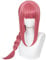 Meguru Makima Cosplay Wig Anime Chainsaw Man Long Pink Braids Fiber Synthetic Costume Hair with Cap Wig for Women Cos Party Halloween