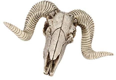 Retro Crafts Ram Sheep Head Skull Wall Hanging Decoration