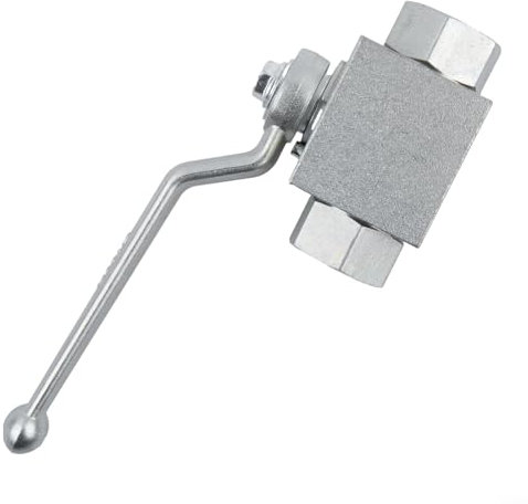 Hydraulischer Hochdruck-Kugelhahn, Nitrilacetal-Dichtung, G1/4, G3/8, G1/2, G3/4, G1 (optional) (G3/8)