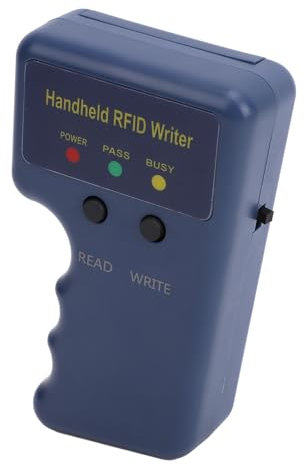 125-kHz-Kartenkopierer, Lesegerät für T5577, EM4305-Karten mit NFC-Funktion, Bequemer Griff, ABS-Material, Protokoll für ID-Karten, HID-Karten, AWID-Karten