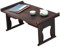 Klappbarer niedriger Tisch aus Holz im japanischen Stil für Tee und Kaffee, Meditation, Altar, Lesen, Lernen, Bodensitzen, Akzentmöbel, Braun, 60 x 34 x 29 cm