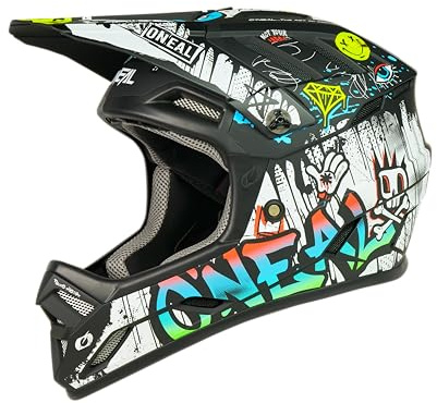 O'NEAL Backflip Helm Rancid Schwarz/Weiß/Größe S
