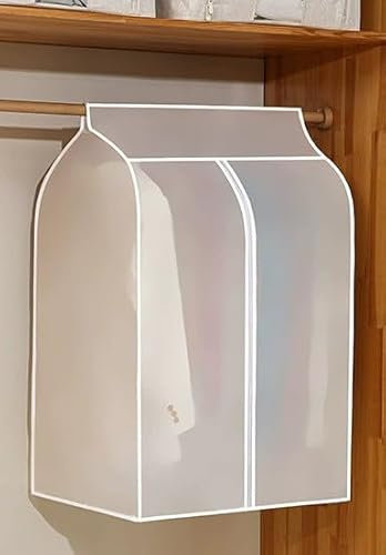 Copertura Polvere E All'umidità Copri Appendiabiti,Custodie Per Abiti,Cabina Armadio Sacchetti Vestiti,Copriabiti Con Cerniera Per Appendiabiti,Facile Da Aprire E Chiudere 50 * 30 * 120cm