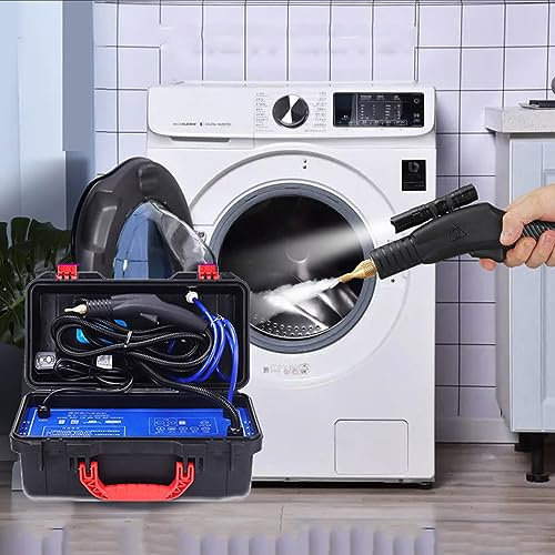 KLYDBMYT Nettoyeurs Vapeur Portables pour la Maison, Nettoyeur Vapeur Haute Pression, Nettoyeur Vapeur sans réservoir pour Le Nettoyage de Voiture, Salle de Bain, Cuisine, Joints et carrelage.