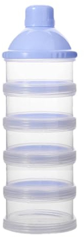 Doseur De Lait, Doseur Bébé Distributeur En Poudre Portable Bec Verseur Boîtes Empilables Distributeur De Formule Nettoyer Empilable Pour La Garderie À Domicile