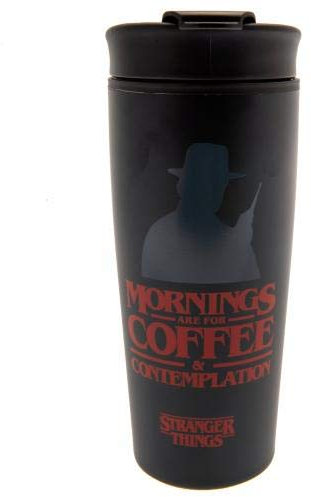 Stranger Things - Taza de viaje de metal, producto oficial