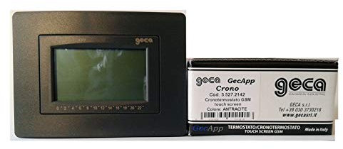 GECA 35272142 GECAPP CRONOTERMOSTATO GSM TOUCH SCREEN ANTRACITE