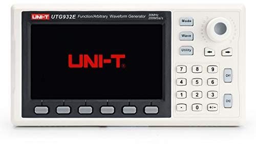 UNI-T 30MHz Generatore di funzioni, UTG932E generatore di forme d'onda arbitraria, 2 canali, 200MSa/s, 2020 nuovo